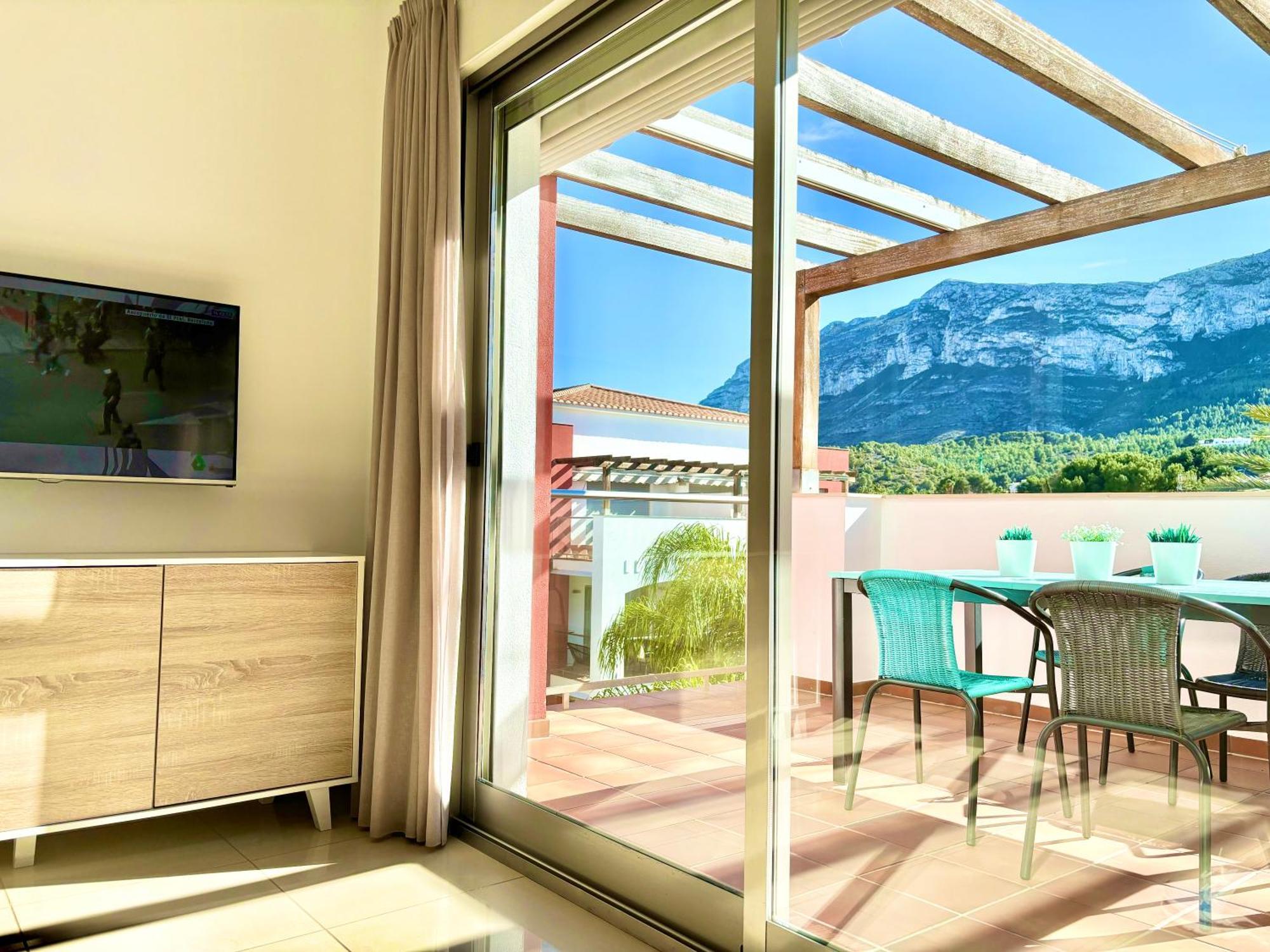 Hoteltype Penthouse 2 Beds, Parking, Wifi & Pool Stunning Views Denia Exterior photo